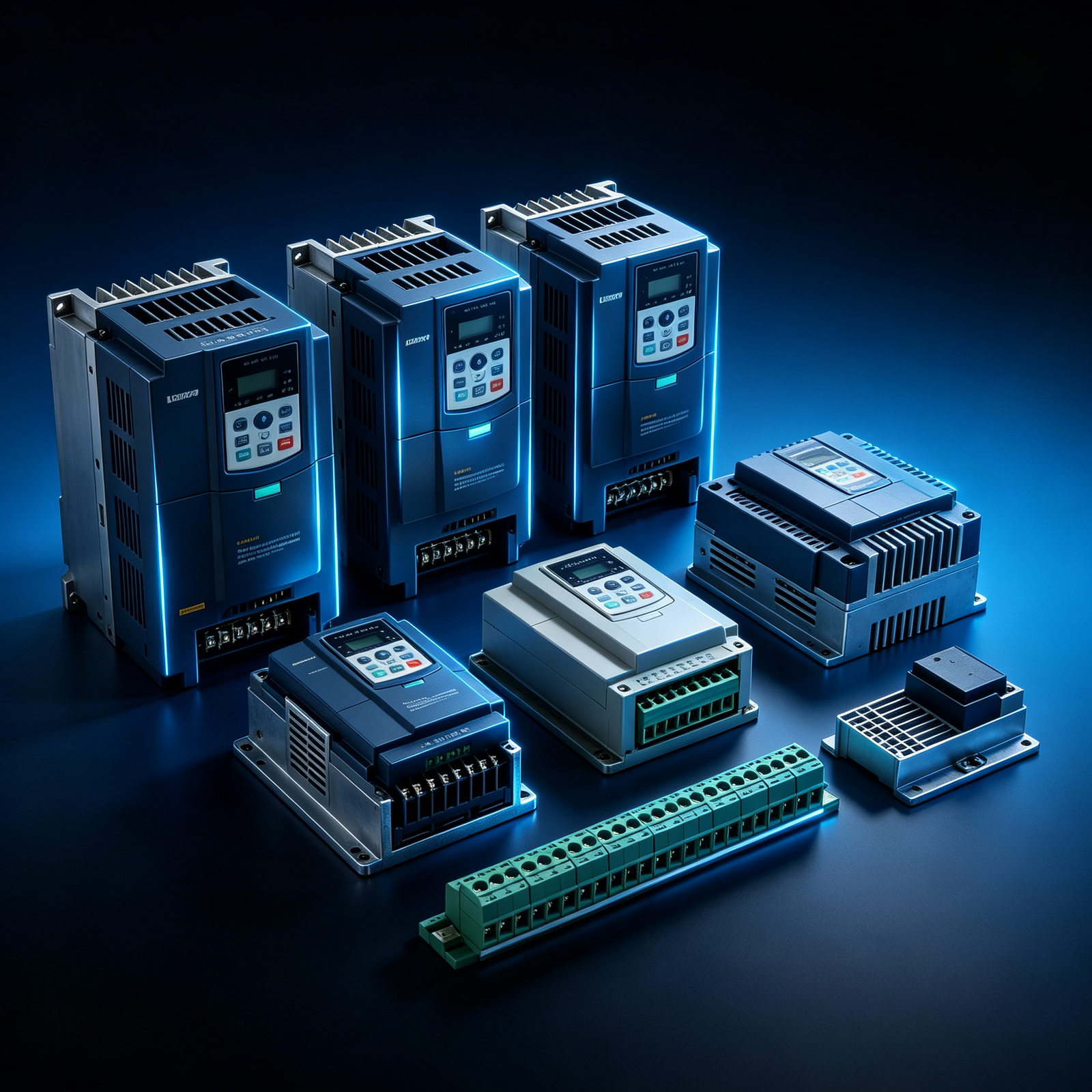 Drives and Soft Starters category illustration