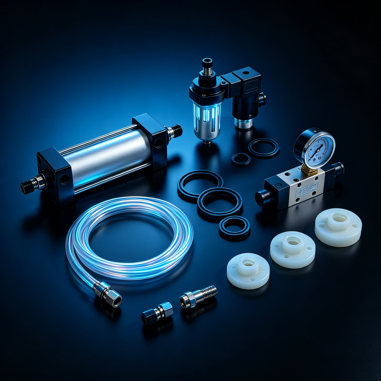 Pneumatics category illustration