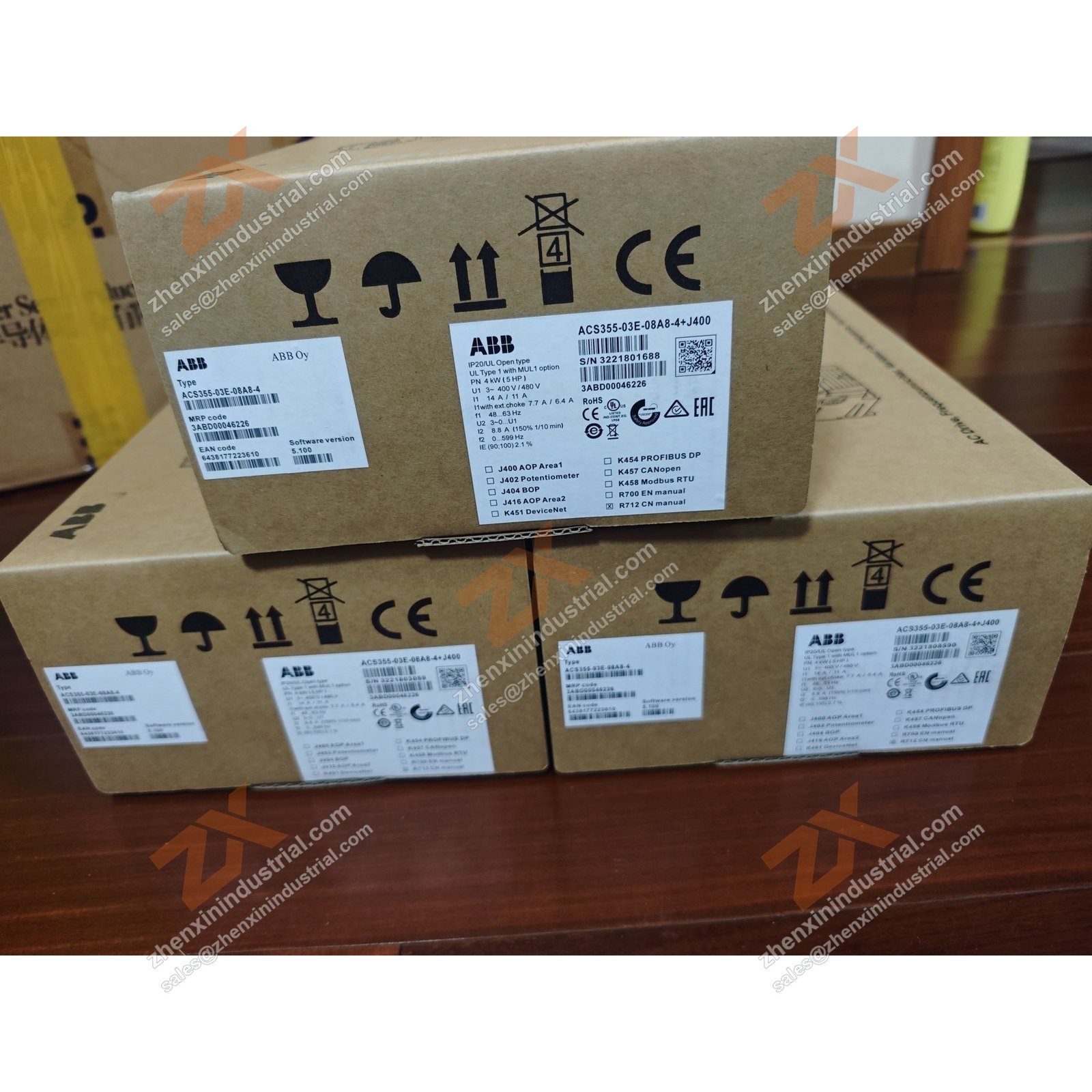 ACS355-03E-08A8-4+J400