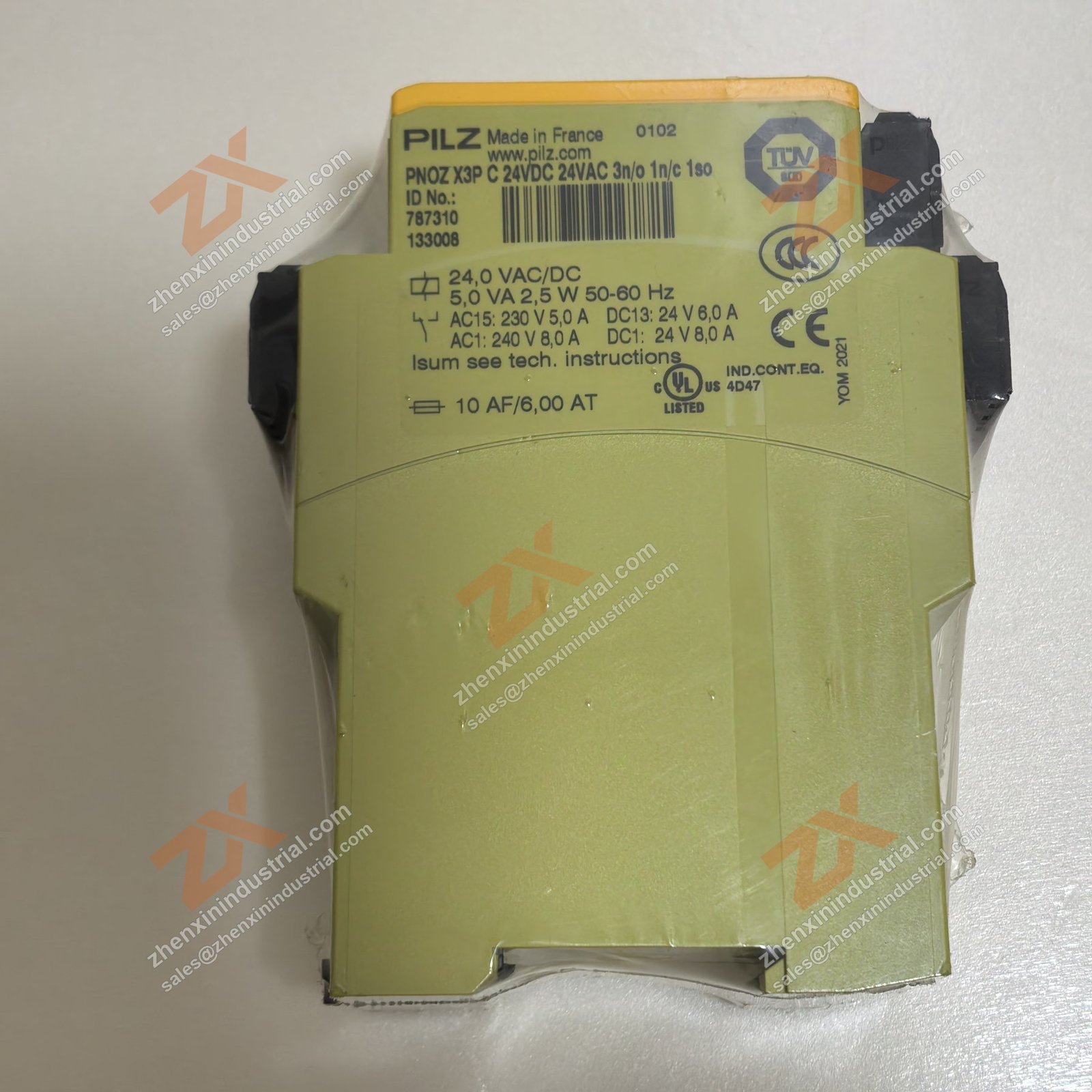 PNOZ X3P C 24VDC 24VAC 3n/o 1n/c 1so