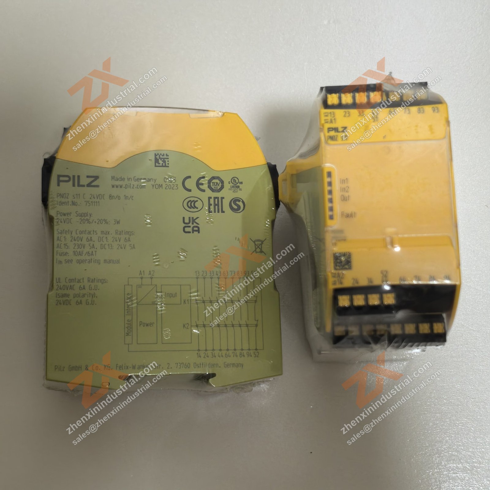 PNOZ s11 C 24VDC 8n/o 1n/c