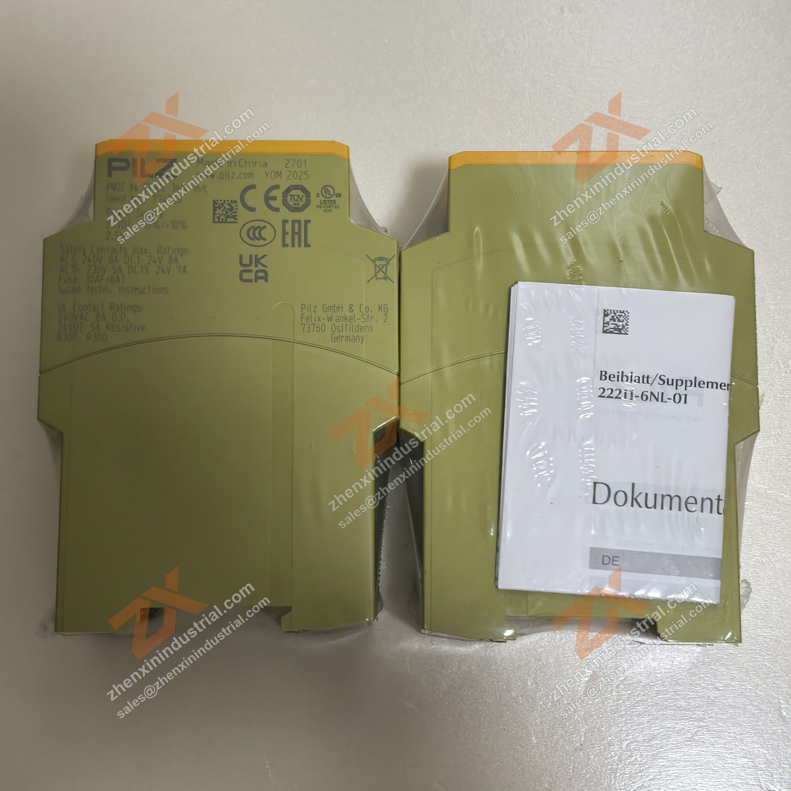 PNOZ X4 24VDC 3n/o 1n/c