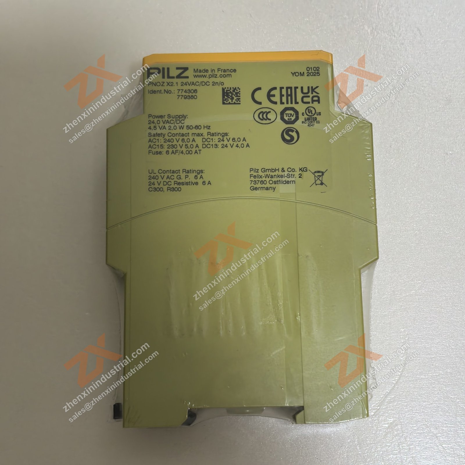 PNOZ X2.1 24VAC/DC 2n/o